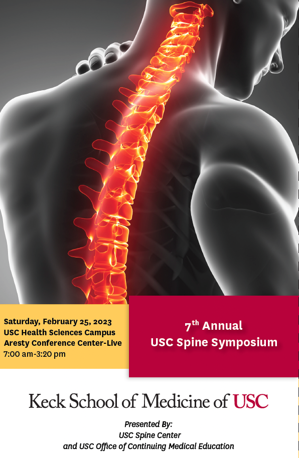 7th Annual USC Spine Symposium Banner